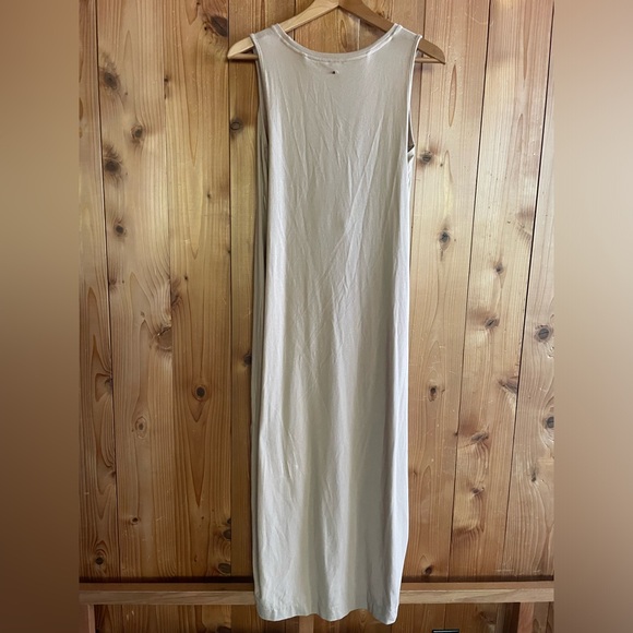 CUYANA DRAPE BACK DRESS in Dune - Picture 7 of 10